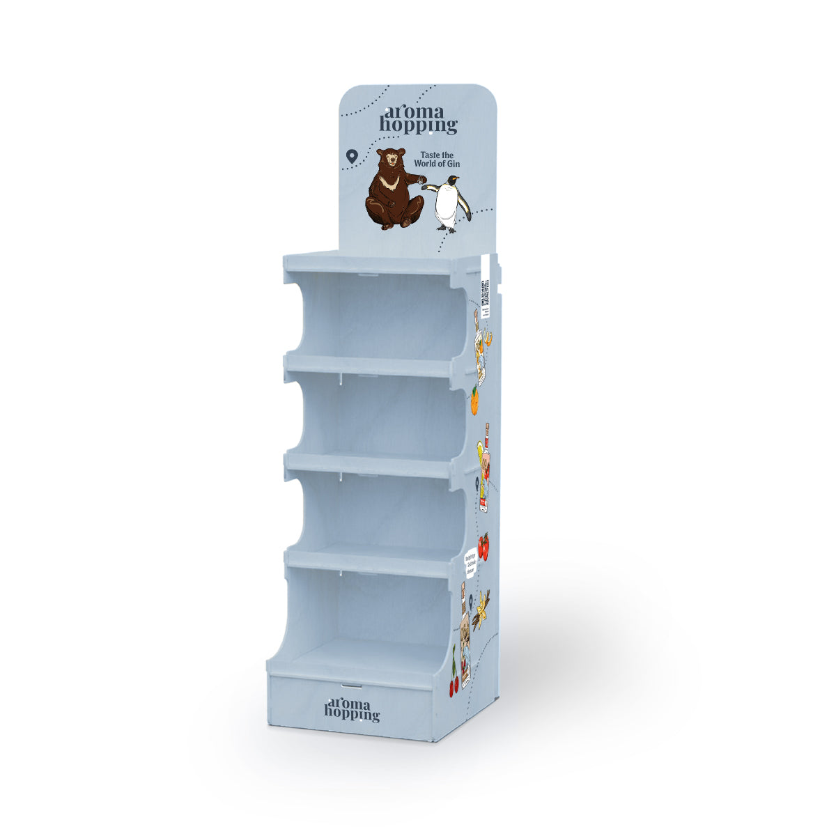 POS-Ständer Aromahopping