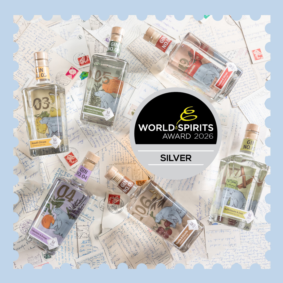 Inge und der Honigbär World Spirits Award Silver