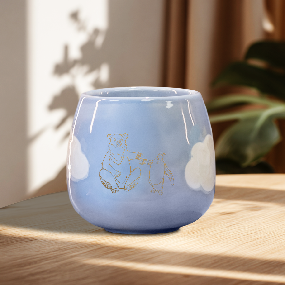 Keramikbecher Überraschungsmotiv