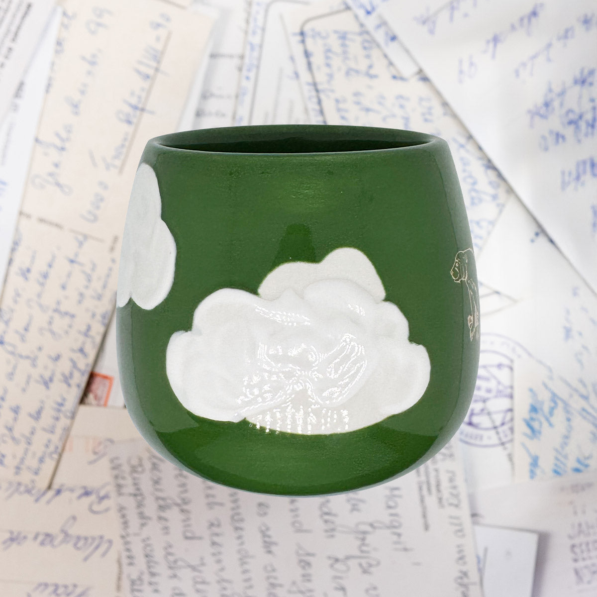 Keramikbecher Überraschungsmotiv