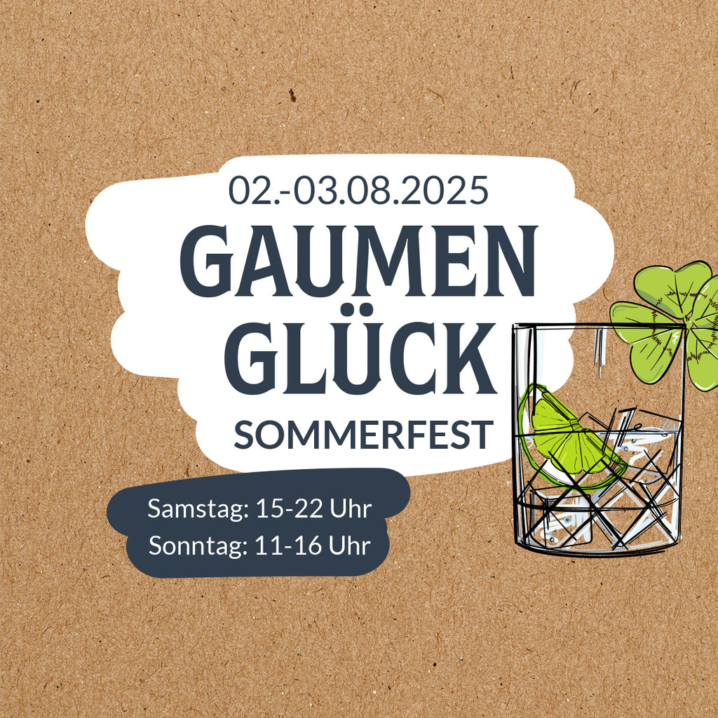 Aromahopping Gaumenglück Sommerfest Ankündigung