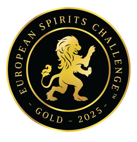 Auszeichnung European Spirits Challenge Gold 2025 für den Inge und den Honigbär Gin NO. 7
