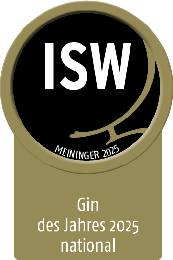 Auszeichnung ISW Gin des Jahres 2025 national für den Inge und der Honigbär Gin NO 07