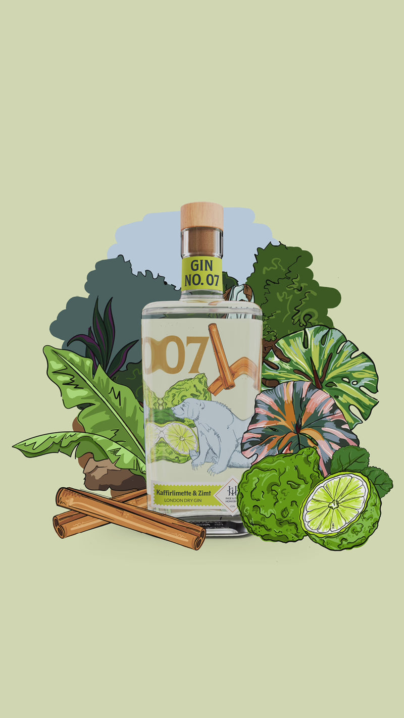 Trinkempfehlung Inge und der Honigbär Gin NO. 04